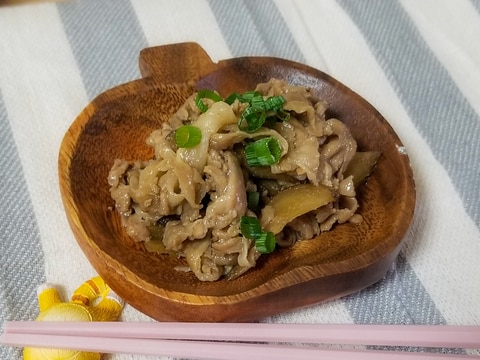 覚悟して！ごはんが進むから！豚肉とごぼうのしぐれ煮